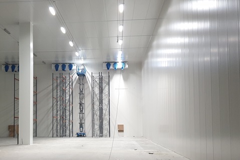 Food processing & cold stores / interior facings