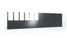 Aluminum composite facade panels – Ruukki Primo Skyline 50