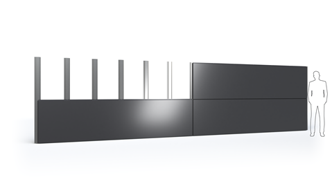 Aluminum composite facade panels – Ruukki Primo Skyline 50