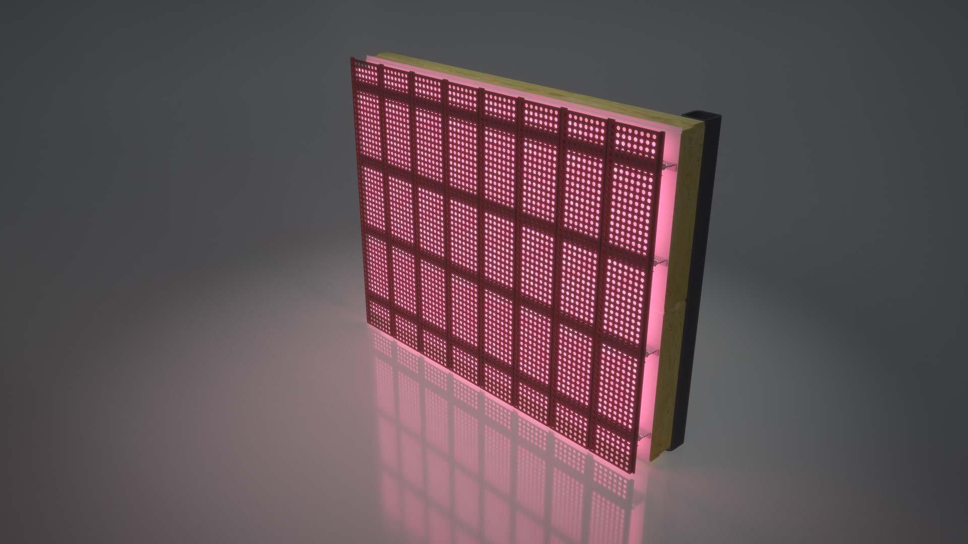 Ruukki emotion_3D_Lamella70_night_red