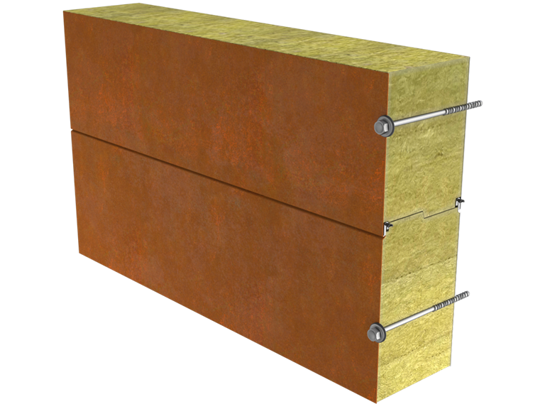 Sandwich panel SPA F Patina image