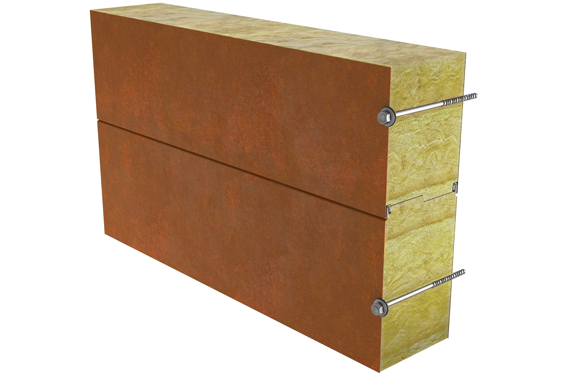 Sandwichpanel SPA F Patina