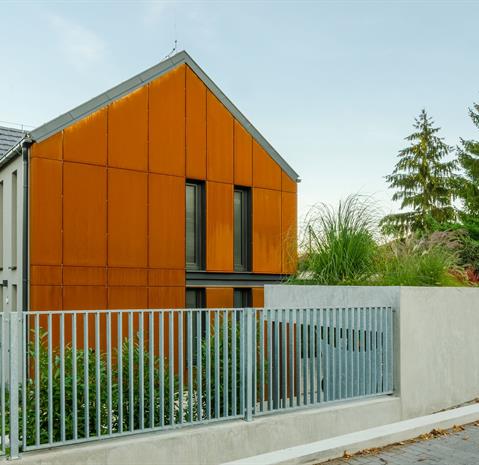 Private House with Ruukki Liberta Cor-Ten claddings