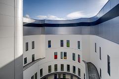 South Glasgow Hospital curved panels low res