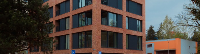 Profile Ruukki Design z powłoką GreenCoat na budynku mieszkalnym