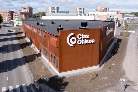 Clas Ohlson – affärsbyggnad i Finland