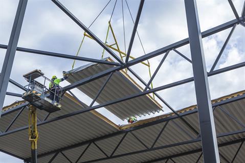 Roof-and-wall-installation