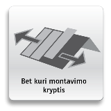 Bet kuri Classic montavimo kryptis Bet kuri Classic montavimo kryptis