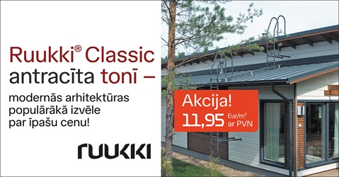 Akcija jumta segumam