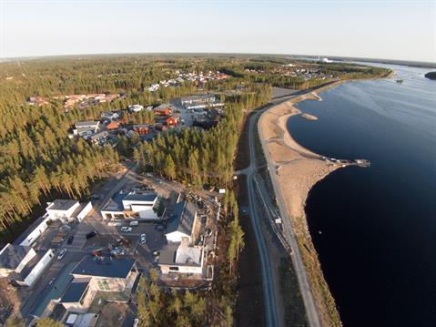 Ilmakuva messualueesta