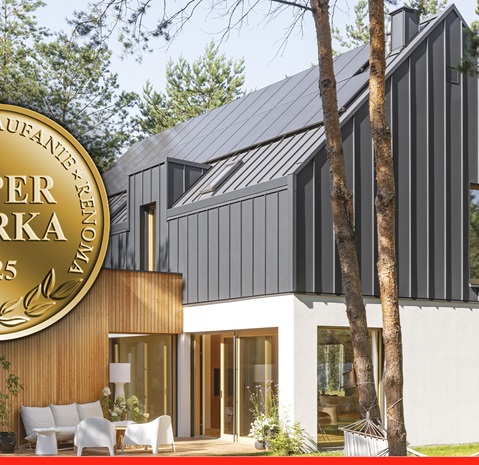 Pokrycia dachowe Ruukki z wyróżnieniem SUPER MARKA 2025