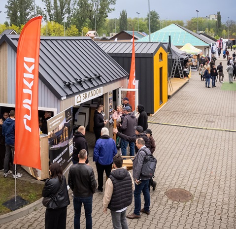 Dom modelowy z dachem Ruukki Classic na targach domów