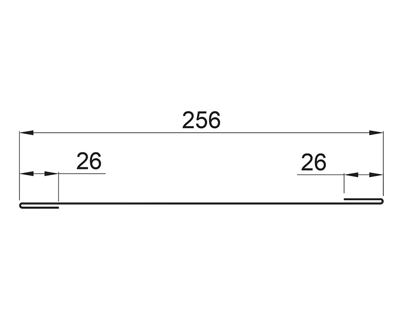 Flashings-CS-15-Classic-Joint-Element-ZN-RA1ACJ-drawing