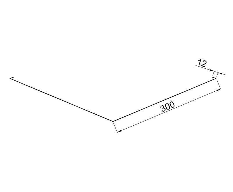Flashings-TS-13-Valley-625-625RA1BV-drawing