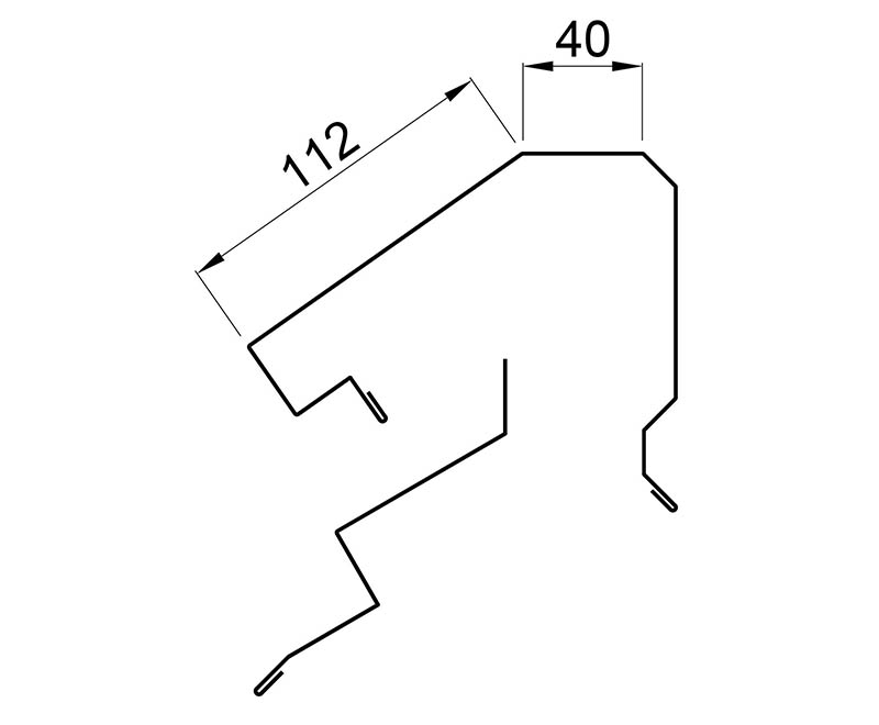 Flashings-TS-20-Ridge-Single-Slope-Hyygge-drawing