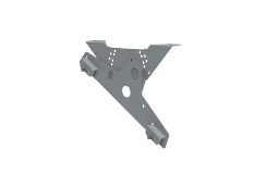 Połączony zestaw wsporników UniSeam z zestawem mocowników do ławy kominiarskiej