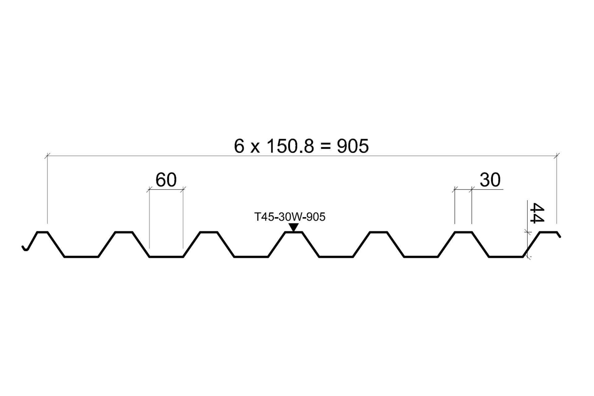 T45-30W-905_section