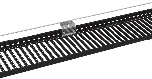 SafeLine-wire-system-fastener-on-Roof-walkway