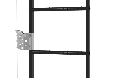 SafeLine-wire-system-fastener-on-wall-ladder