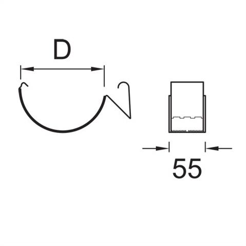 Gutter-joint