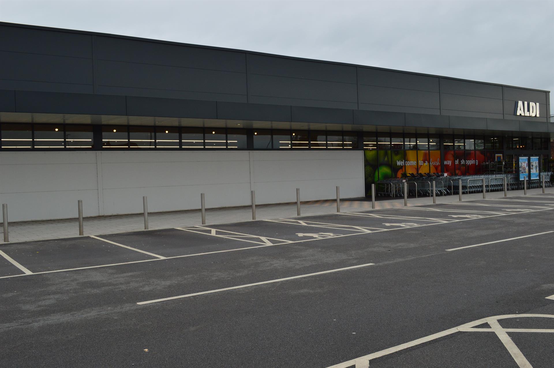 Aldi Supermarket, Queens Retail Park