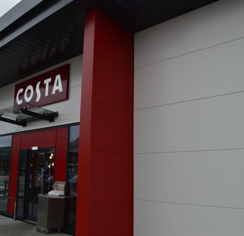 Costa Coffee refurbishment