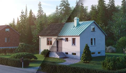 Et typisk 60-tallshus, før og etter minimalisten - Det store løftet | Plannja 